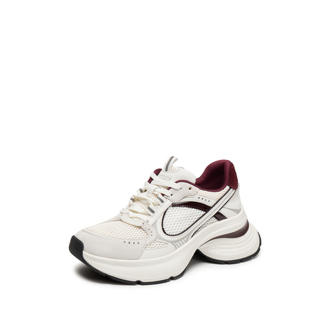 思加图2025秋季新款极光蝴蝶老爹鞋厚底增高运动休闲鞋女ECE94CM5