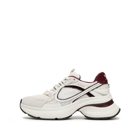 思加图2025秋季新款极光蝴蝶老爹鞋厚底增高运动休闲鞋女ECE94CM5