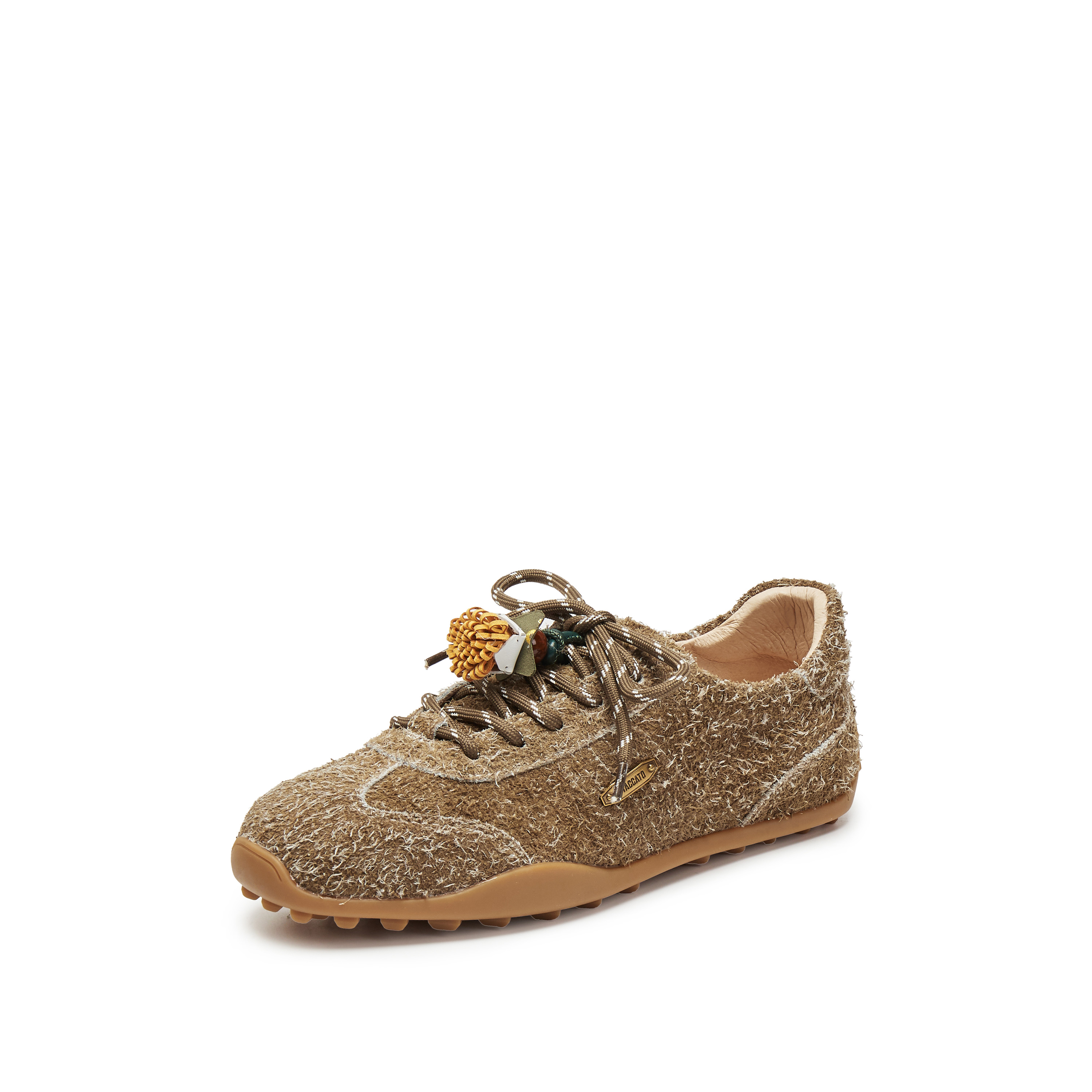 思加图2025秋季新款复古德训鞋运动休闲鞋百搭轻便女鞋子S0161CM5