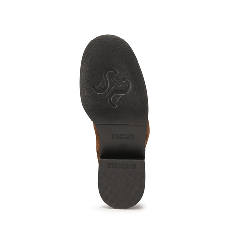 思加图2025冬季新款英伦风骑士靴长靴高筒靴时装靴女皮靴EIJ01DG5