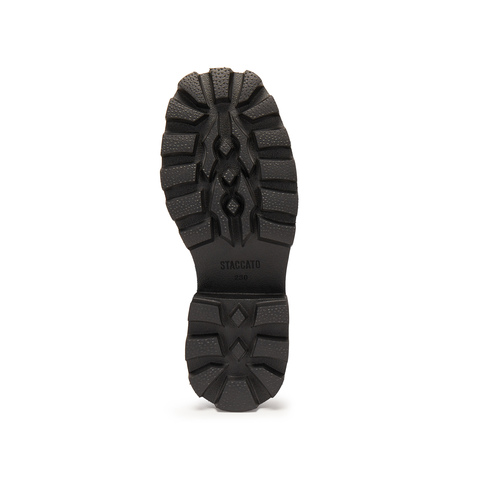 思加图2025冬季新款英伦风切尔西靴烟筒靴中靴厚底女靴子Z1455DD5