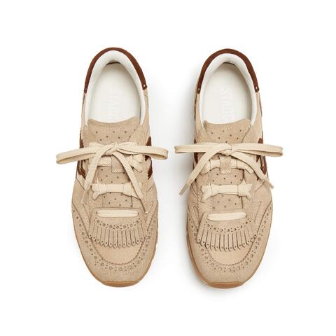 思加图2025秋季新款复古阿甘鞋厚底增高运动休闲鞋女鞋子EHR17CM5