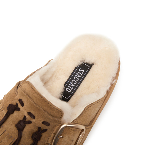 思加图2025秋季新款复古勃肯鞋一字拖厚底增高凉拖鞋女鞋F2510CH5