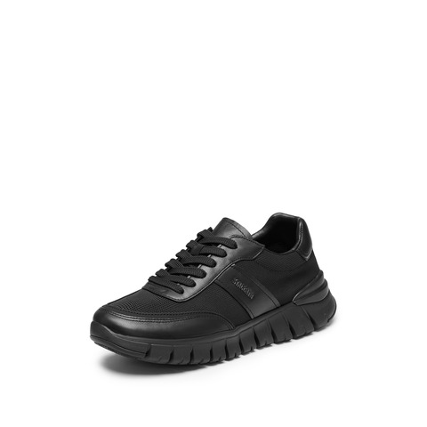 思加图2025秋季新款休闲运动鞋厚底百搭小白鞋板鞋男鞋H2701CM5