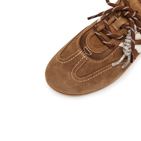 思加图2025秋季新款小琴键复古德训鞋阿甘鞋平底鞋休闲鞋女鞋EG701CM5