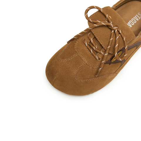 思加图2025秋季新款复古勃肯鞋丑萌大头鞋厚底增高女单鞋S1145CM5