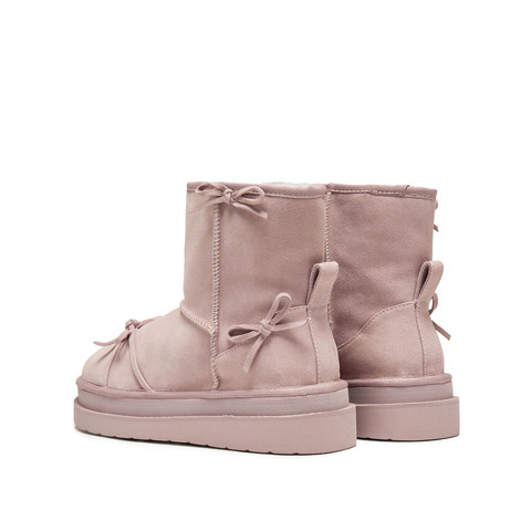 思加图2025冬季新款雪菲菲保暖雪地靴厚底增高短靴女靴子EIY07DD5