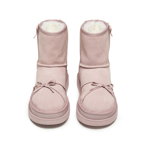 思加图2025冬季新款雪菲菲保暖雪地靴厚底增高短靴女靴子EIY07DD5