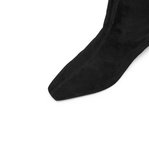 思加图2025冬季新款复古超长靴时装靴高跟靴时装鞋女靴子Z3812DC5