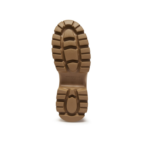 思加图2025冬季新款运动靴厚底增高中筒靴通勤黑色女靴子EJA05DZ5