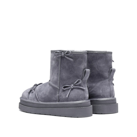 思加图2025冬季新款雪菲菲保暖雪地靴厚底增高短靴女靴子EIY07DD5