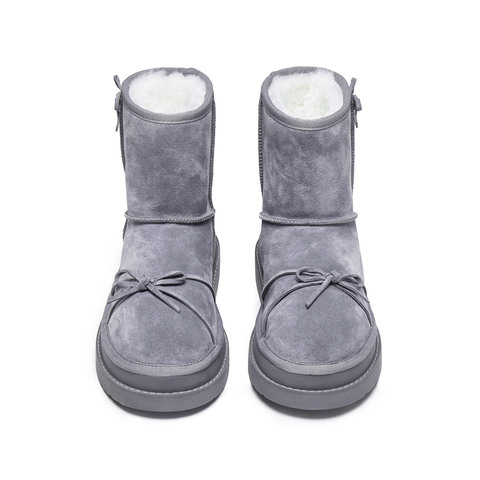 思加图2025冬季新款雪菲菲保暖雪地靴厚底增高短靴女靴子EIY07DD5