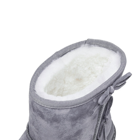 思加图2025冬季新款雪菲菲保暖雪地靴厚底增高短靴女靴子EIY07DD5