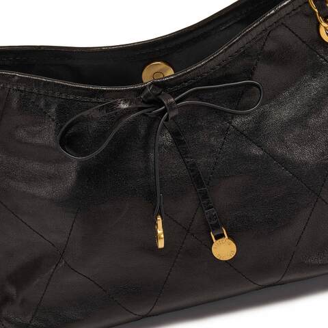 思加图2025冬季新款通勤绗缝包大容量托特包单肩斜挎包女X8319DX5