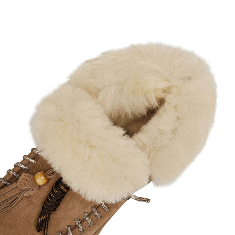 思加图2025冬季新款复古雪地靴保暖低靴短靴厚底增高女靴S6030DD5