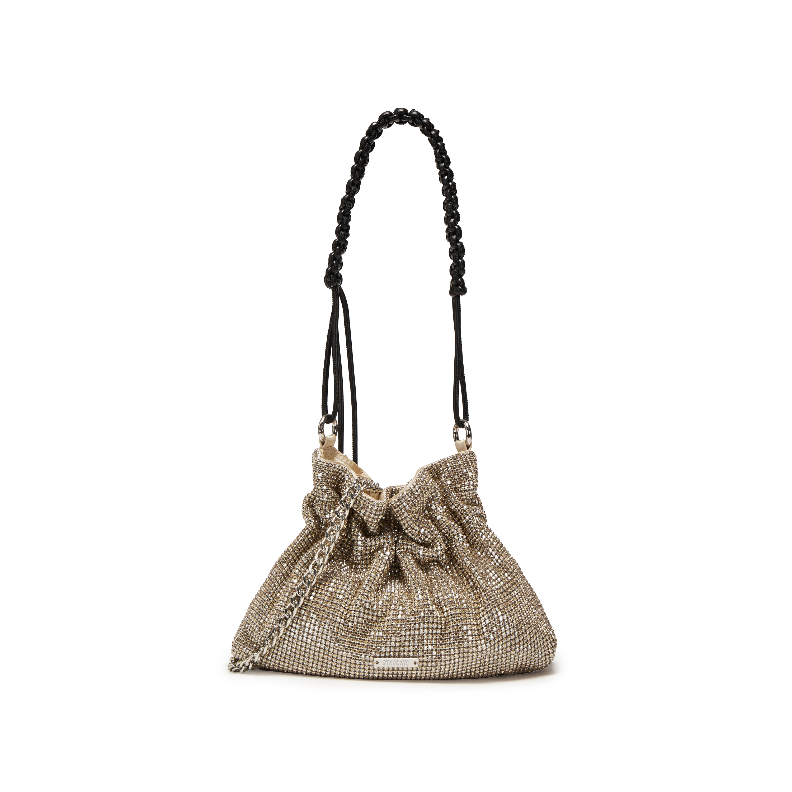 思加图2025冬季新款星辰包福袋褶皱包单肩包时尚背提包X8337DX5