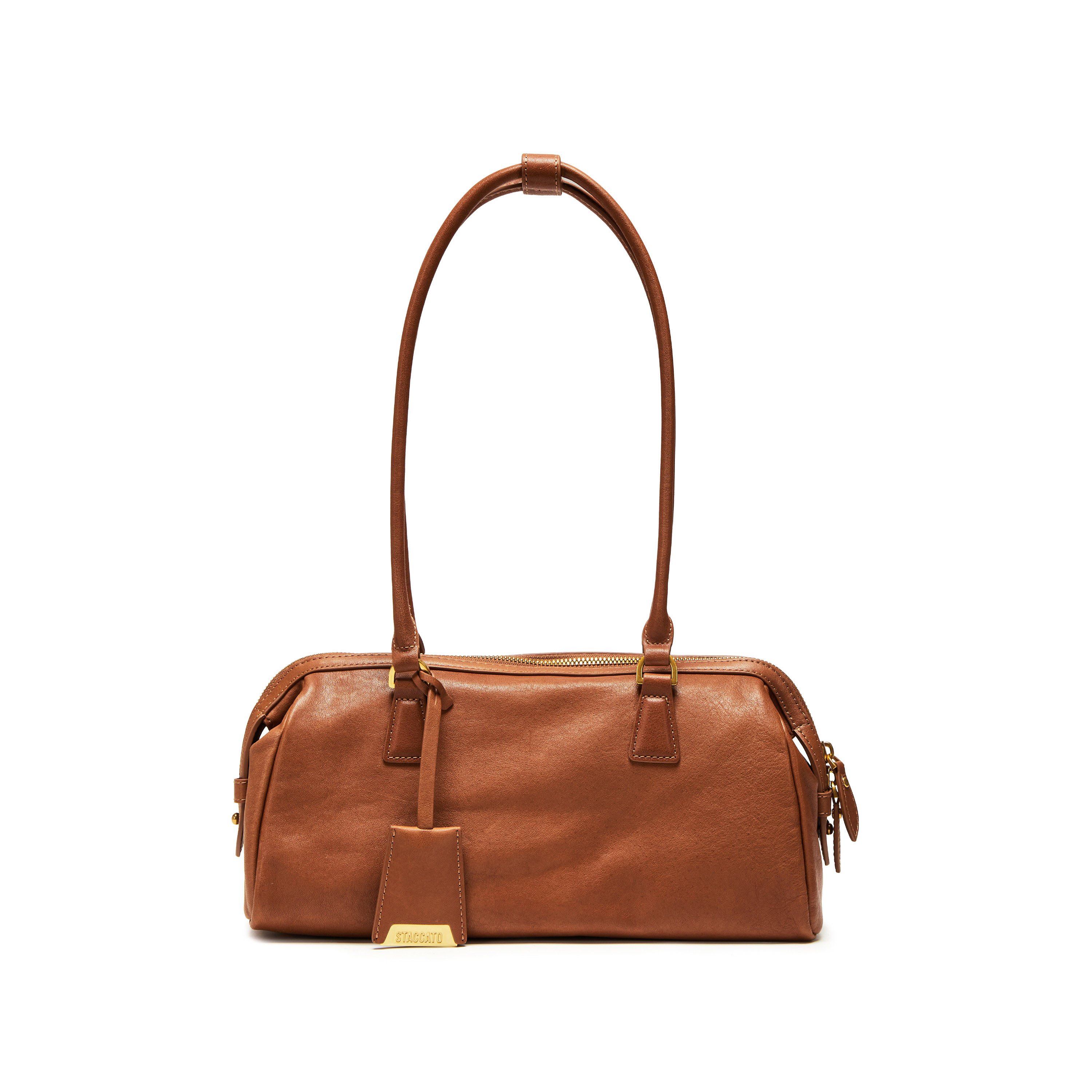 思加图2025冬季新款时尚橙皮书腋下包大容量单肩包手提包X8331DX5