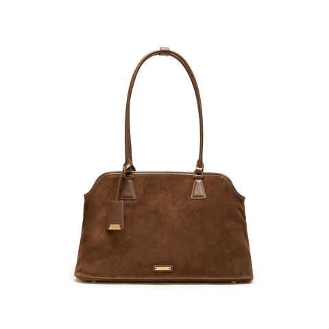 思加图2025冬季新款橙皮书托特包大容量单肩包手提包女包X8338DX5