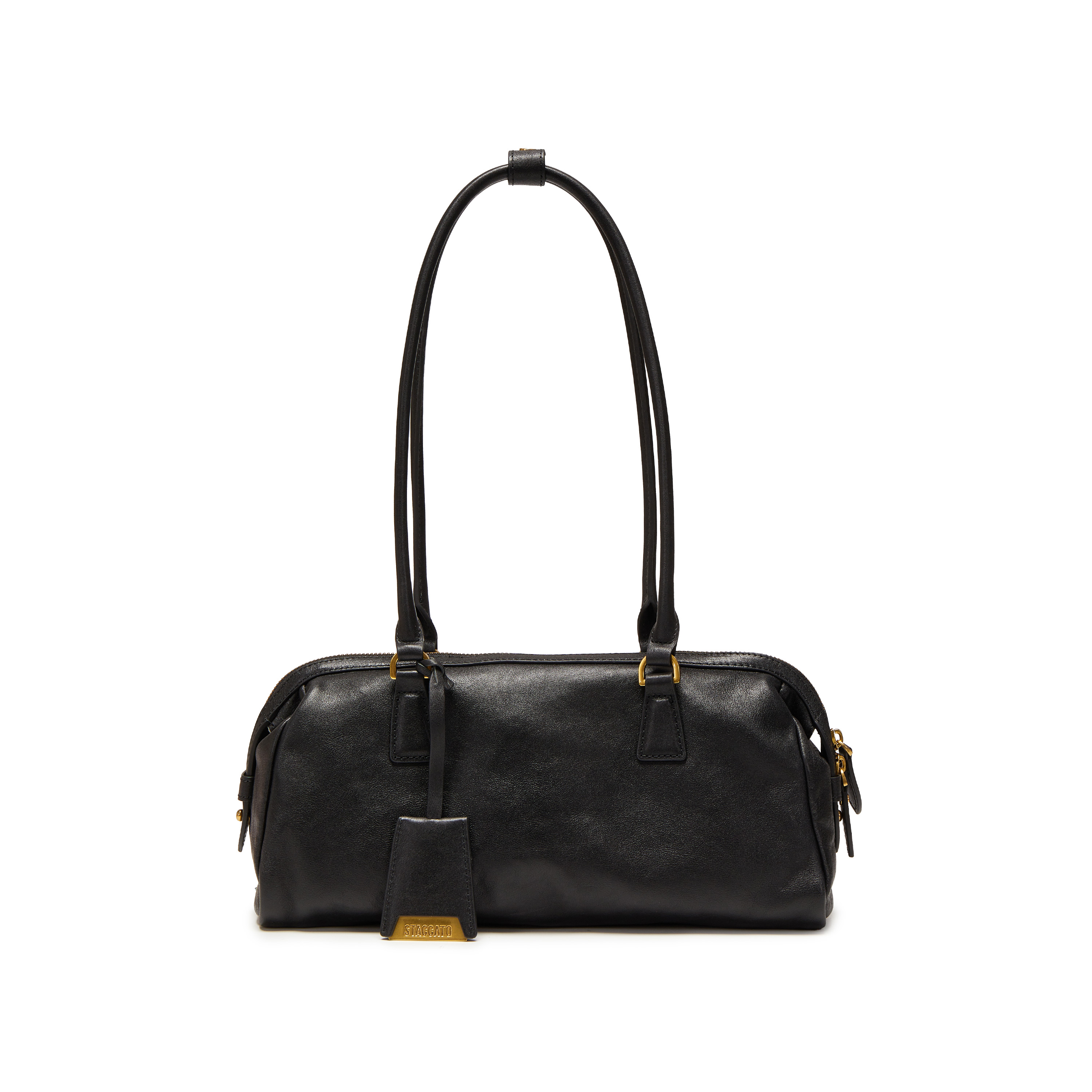 思加图2025冬季新款时尚橙皮书腋下包大容量单肩包手提包X8331DX5