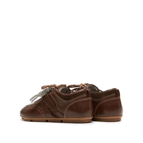 思加图2025秋季新款小琴键德训鞋阿甘鞋平底鞋休闲鞋女鞋EG701CM5