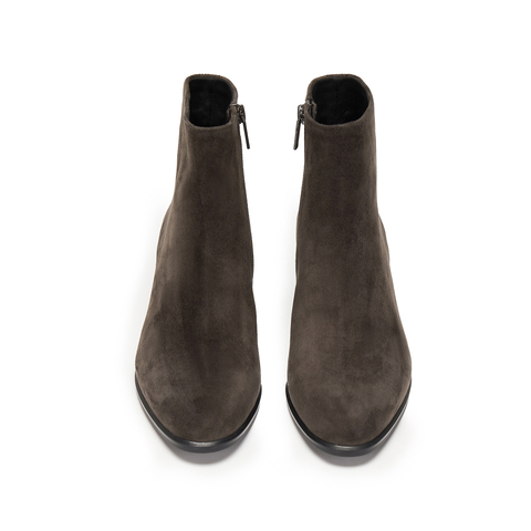 思加图2025冬季新款雾都恋人时装靴粗跟短靴气质通勤女靴EH701DD5