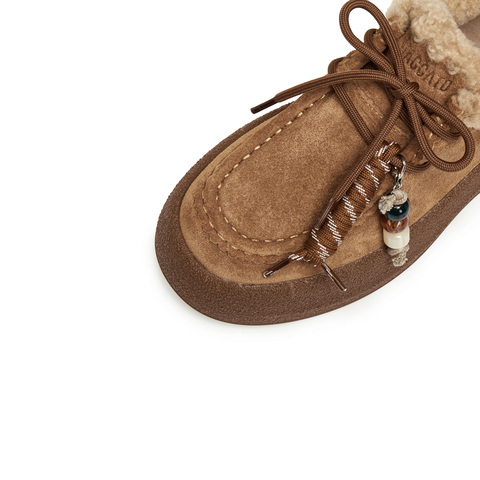 思加图2025秋季新款复古运动休闲鞋厚底增高深口鞋女单鞋J0261CM5