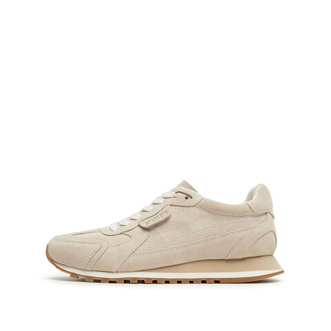 思加图2025秋季新款复古阿甘鞋德训鞋运动休闲鞋平底鞋女K3280CM5