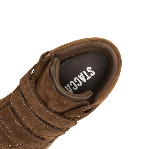 思加图2025冬季新款复古运动靴短靴加绒保暖时装靴女靴子L2088DD5