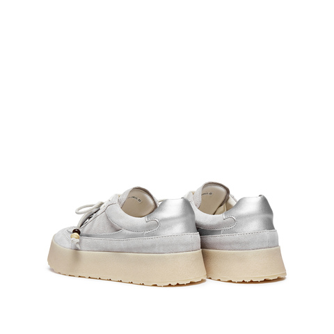 思加图2025秋季新款复古德训鞋厚底增高板鞋运动休闲鞋女C6946CM5