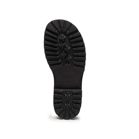 思加图2025冬季新款英伦风切尔西靴短靴时装靴粗跟女靴子B2393DD5