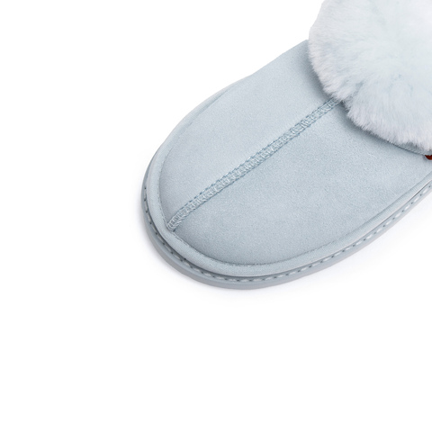 思加图2025冬季新款雪团团雪地靴毛里保暖短靴厚底增高女EIY08DD5