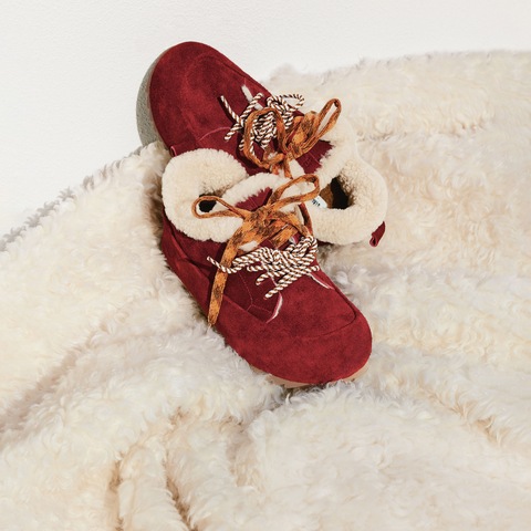 思加图2025冬季新款复古毛毛鞋加绒保暖勃肯鞋休闲鞋女鞋S5090DM5