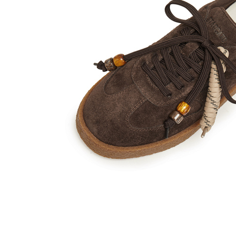 思加图2026春季新款复古德训鞋保暖毛毛鞋厚底休闲鞋女鞋J2551AM6