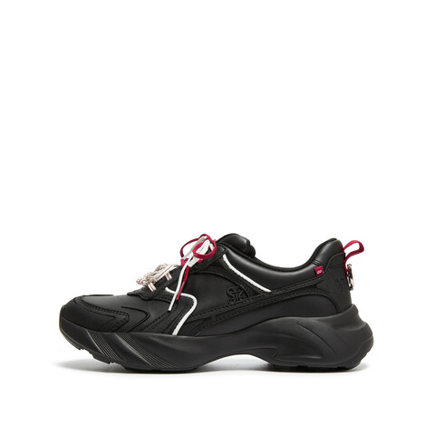 思加图2026春季新款幸运马蹄老爹鞋厚底增高运动休闲鞋女EJB07AM6