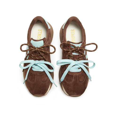 思加图2026春季新款百搭复古德训鞋阿甘鞋厚底运动休闲鞋Y2322AM6