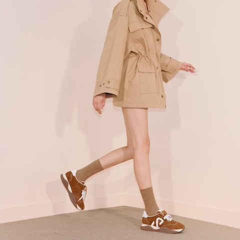 思加图2026春季新款百搭复古德训鞋阿甘鞋厚底运动休闲鞋Y2322AM6