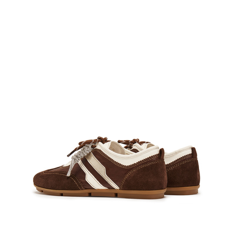 思加图2026春季新款小琴键德训鞋阿甘鞋平底鞋休闲鞋女鞋EG701AM6