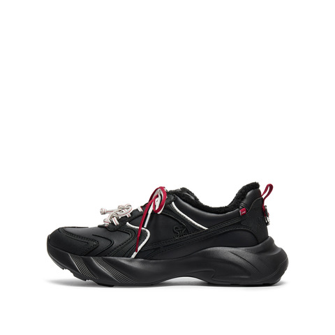 思加图2026春季新款幸运马蹄老爹鞋厚底增高运动休闲鞋女EJB07AM6