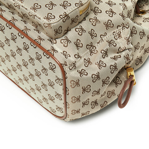 思加图2026春季新款复古老花双肩包单肩包多功能背提包X8389AX6