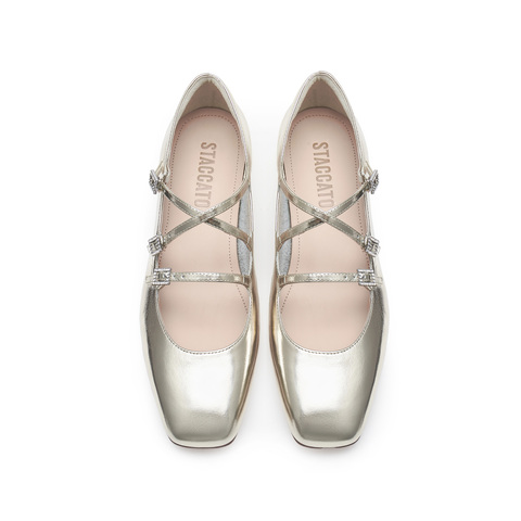 思加图2026春季新款爱丽丝玛丽珍鞋复古法式浅口单鞋女鞋EUE04AQ6