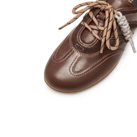 思加图2026春季新款小琴键德训鞋阿甘鞋平底鞋休闲鞋女鞋EG701AM6