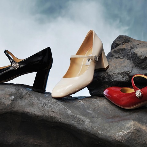 思加图2026春季新款樱桃甜心玛丽珍鞋粗跟浅口单鞋女皮鞋ECQ01AQ6