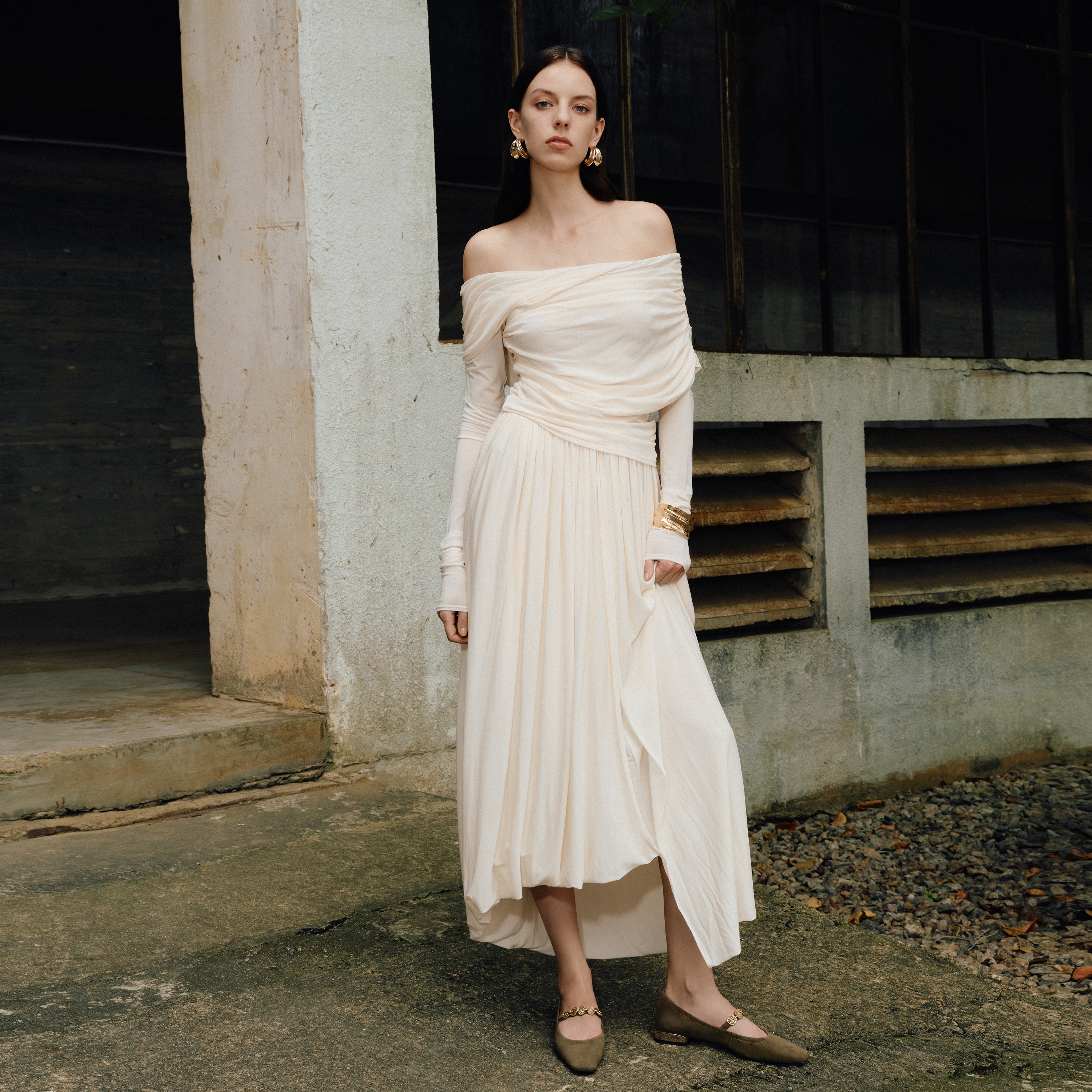 思加图2026春季新款多宝鞋玛丽珍鞋平底鞋浅口鞋法式女单鞋EWV03AQ6