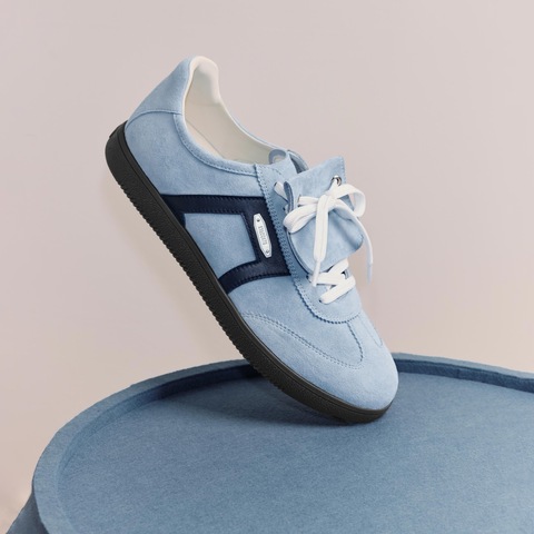 思加图2026春季新款小音符德训鞋阿甘鞋运动休闲鞋板鞋女鞋EE925AM6