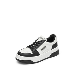 思加图2026春季新款补丁鞋厚底增高板鞋运动休闲鞋女鞋EUW06AM6