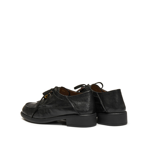 思加图2026春季新款风琴奶油牛津鞋小皮鞋单鞋袋鼠鞋女鞋9UL25AM6