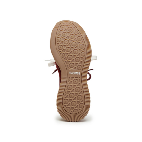 思加图2026春季新款百搭复古德训鞋阿甘鞋厚底运动休闲鞋Y2322AM6