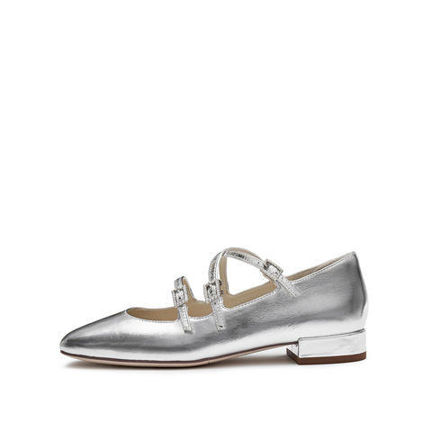 思加图2026春季新款爱丽丝玛丽珍鞋复古法式浅口单鞋女鞋EUE04AQ6