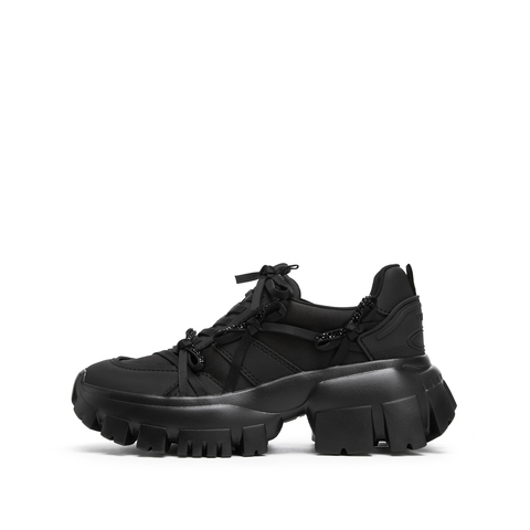 思加图2026春季新款蝴蝶甜心老爹鞋厚底增高运动休闲鞋女ECE90AM6