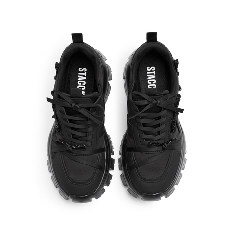 思加图2026春季新款蝴蝶甜心老爹鞋厚底增高运动休闲鞋女ECE90AM6